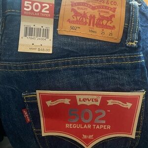 Levi's Boy’s 502 Regular Taper Jeans - Blue